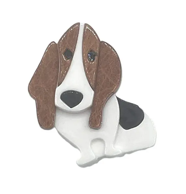 Vintage Dog-1 1/2" x 2 1/4"