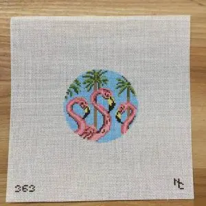 Flamingo Trio 3" Round - 18 Mesh
