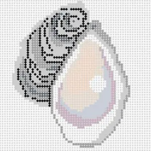 Oyster with Pearl - 4" 18 Mesh