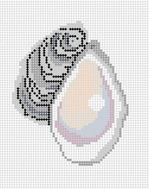 Oyster with Pearl - 4" 18 Mesh