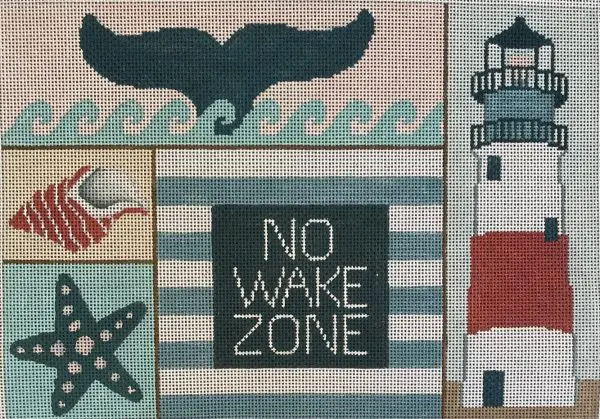 AL-121-No Wake Zone-13 Mesh-9 x 13