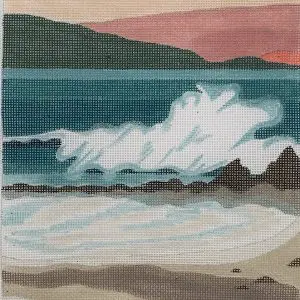 AL-043-Seaside Graphic Landscape-13 Mesh-11 x 14