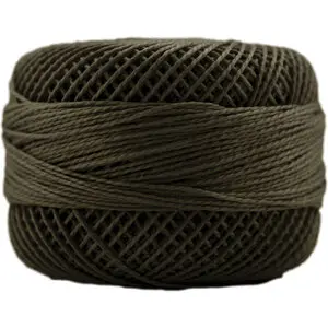 8327 Dark Drab Green Brown-Presencia Perle 5