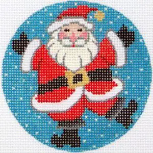 4379-Santa Dancing -13 Mesh-4.4”