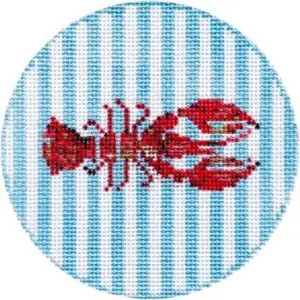 Lobster Striped Round 4" - 18 Mesh