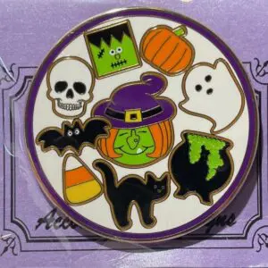 Halloween Cookie Plate- 1 3/4" Round