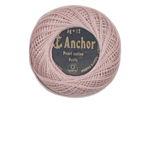893- Vy Lt Shell Pink-Pearl Cotton 12