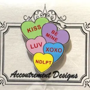 NDLPT Valentine Candies- 1 1/4" x 1 1/2"