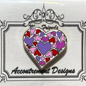 Mix Heart of Hearts- 1 1/4" x 1 1/8"