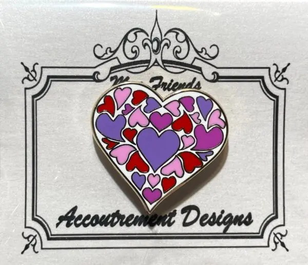 Mix Heart of Hearts- 1 1/4" x 1 1/8"