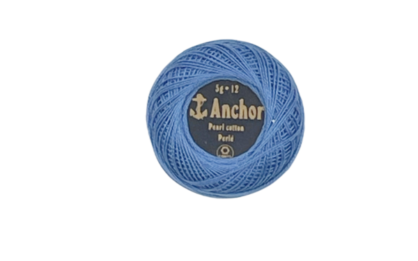 131- Dk Delft Blue-Pearl Cotton 12