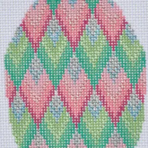TM-15 Bargello Egg 2 3/4 x 4, 18 Mesh