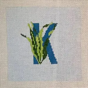 K Is For Kelp- 4.5" x 4.5"-18 Mesh