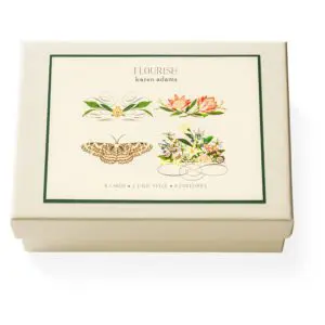 Flourish Note Card Box
