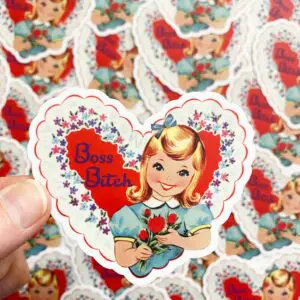 Boss Bitch Sticker - Funny Girl Power Decal