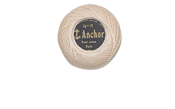 1011- Vy Lt Peach-Pearl Cotton 12