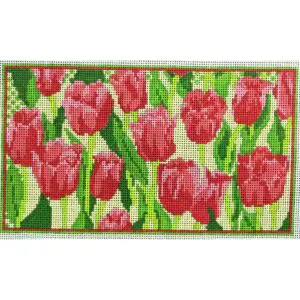 Wg11801N-Pink Tulips Needle Case