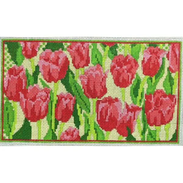 Wg11801N-Pink Tulips Needle Case
