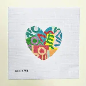 Lovevolve Heart - 4.25" x 4.5" - 18 Mesh