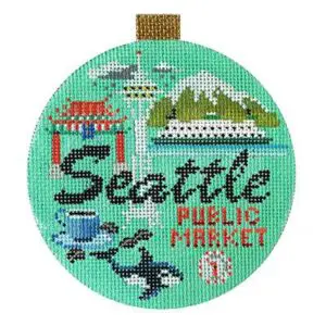 KB 1372-Travel Round-Seattle- 4" Round- 18 Mesh