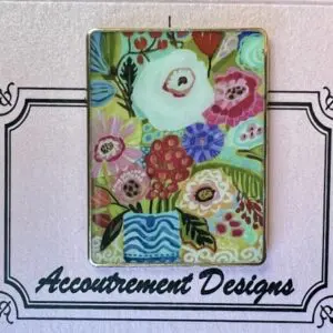 Funky Flowers- 1 1/4 x 1 5/8"
