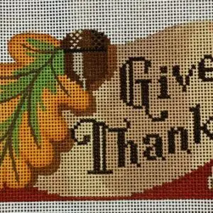 Give Thanks-5.25" x 3" -18 Mesh