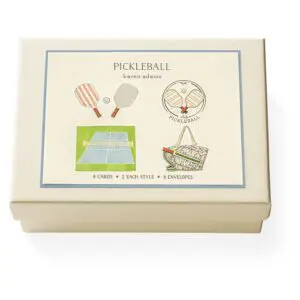 Pickleball Note Card Box
