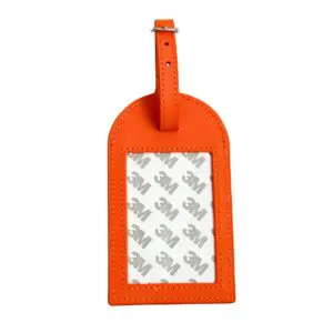 Self-Finishing Bag Tag - Orange