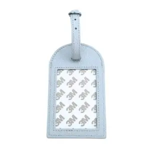 Self-Finishing Bag Tag - Ice Blue