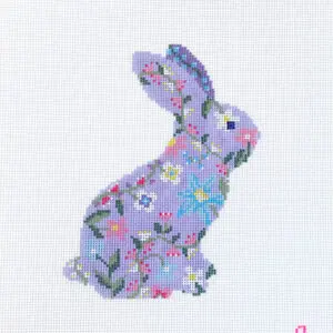 Bonnie the Bunny - Right Facing-18 mesh-4.25" x 5.5"