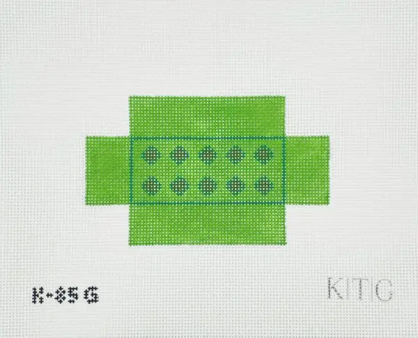 Mini Brick Green 1" x 4" 13 mesh