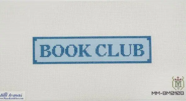Book Club Book Mark Canvas