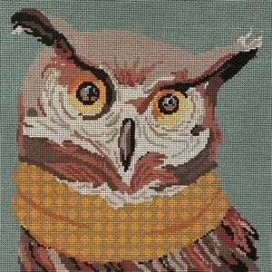 Owl 9.75" x 9.75" 13 mesh
