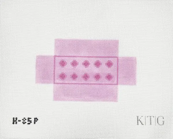 Mini Brick Pink 1" x 4" 13 mesh