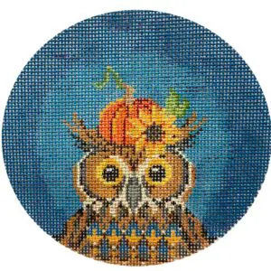 Oliver the Owl-4.5" Round - 18 Mesh