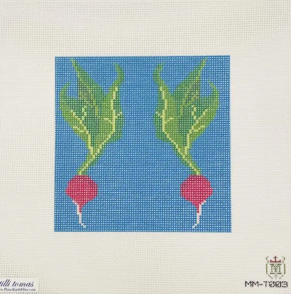 Radishes 6" x 6"