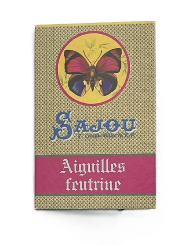 Felting Needle Book with 6 Needles