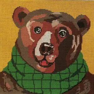 Bear 9.75" x 9.75" 13 mesh