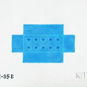 Mini Brick Blue 1" x 4" 13 mesh