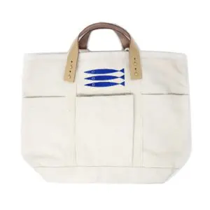 Carryall Tote with Fish