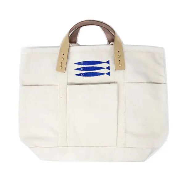 Carryall Tote with Fish