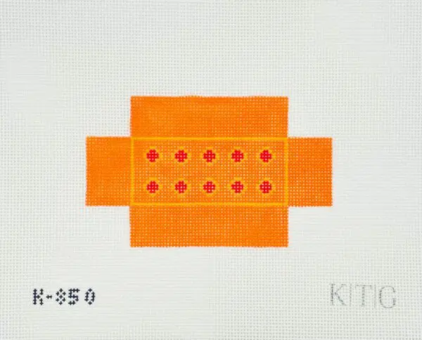 Mini Brick Orange 1" x 4" 13 mesh