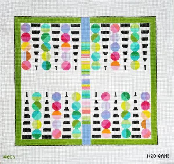 Backgammon Board-20" x 20" -13 mesh