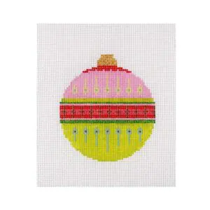 PInk Round Bauble-4" x 4" -13 mesh
