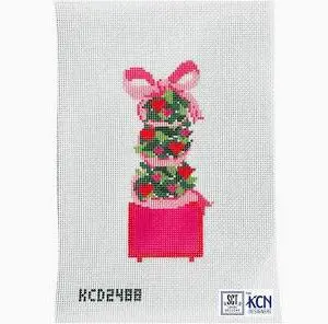 Valentine Monogramable Topiary - 13 mesh