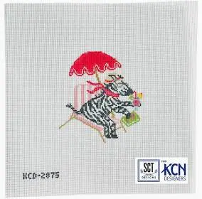 La Dolce Vita - Riviera Zebra 3.5" x 4.5" 18 Mesh