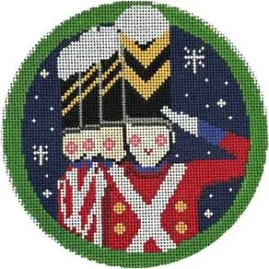 Toy Soldiers Rockettes 4" round - 18 Mesh