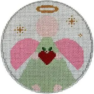 Abstract Angel 4" round - 18 Mesh