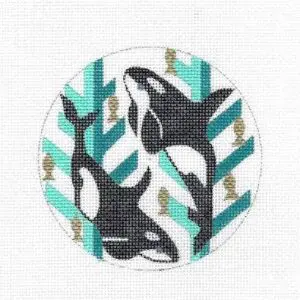Orcas 4" round - 18 mesh