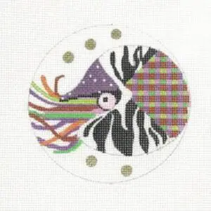 Abstract Nautilus 4" round - 18 mesh